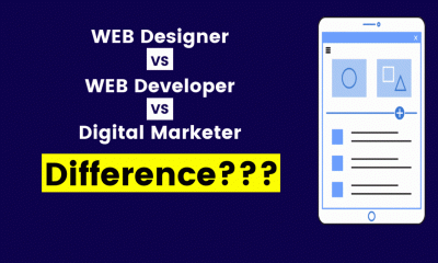 Web Designer, Web Developer, or Digital Marketer What’s the Difference